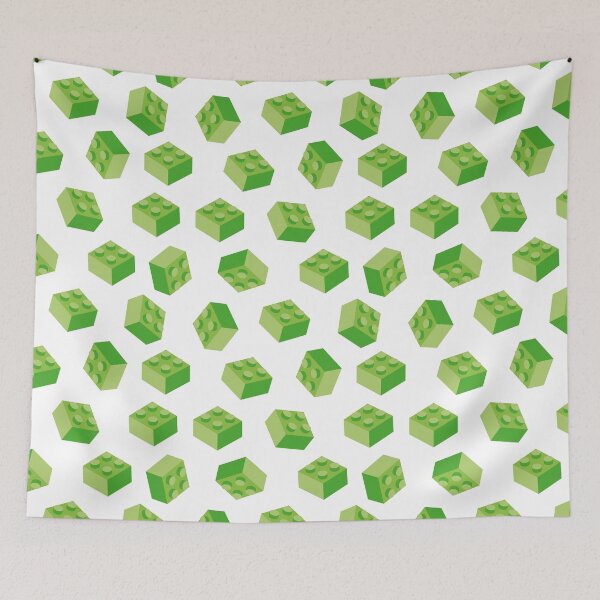Item preview, Building Block Pattern Toy Bricks Seamless Pattern Design designed and sold by Gamify Store.