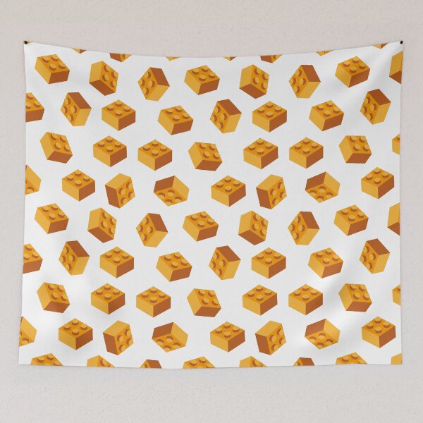 Item preview, Building Block Pattern Toy Bricks Seamless Pattern Design designed and sold by Gamify Store.