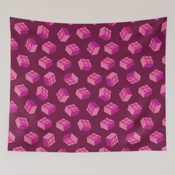 Item preview, Building Block Pattern Toy Bricks Seamless Pattern Design designed and sold by Gamify Store.