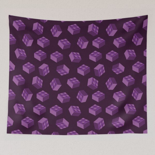 Item preview, Building Block Pattern Toy Bricks Seamless Pattern Design designed and sold by Gamify Store.