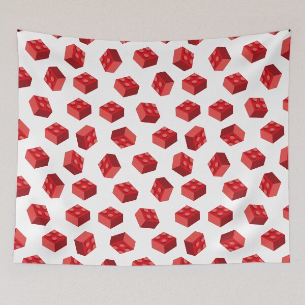Item preview, Building Block Pattern Toy Bricks Seamless Pattern Design designed and sold by Gamify Store.