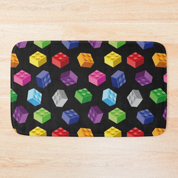 Item preview, Building Block Pattern Toy Bricks Seamless Pattern Design designed and sold by Gamify Store.