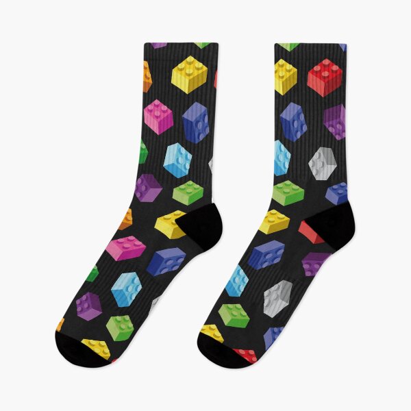 Item preview, Building Block Pattern Toy Bricks Seamless Pattern Design designed and sold by Gamify Store.