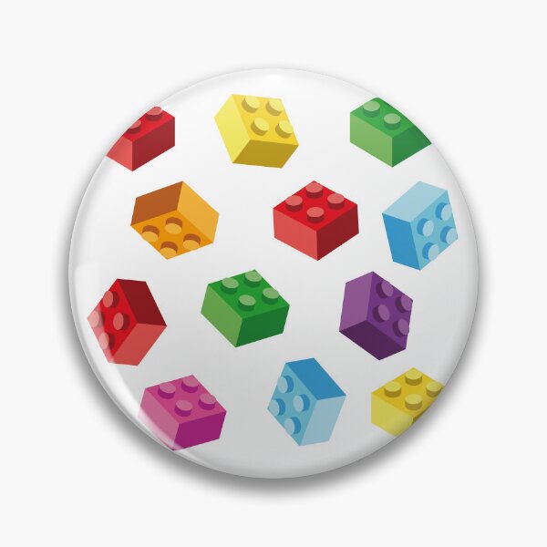 Item preview, Building Block Pattern Toy Bricks Seamless Pattern Design designed and sold by Gamify Store.
