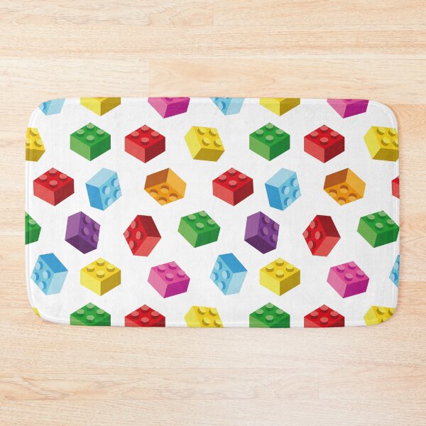 Item preview, Building Block Pattern Toy Bricks Seamless Pattern Design designed and sold by Gamify Store.
