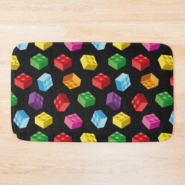 Item preview, Building Block Pattern Toy Bricks Seamless Pattern Design designed and sold by Gamify Store.