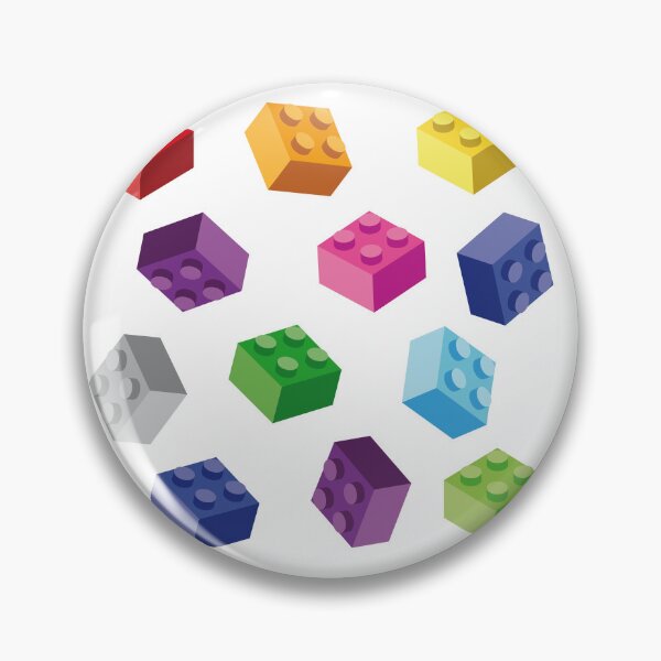 Item preview, Building Block Pattern Toy Bricks Seamless Pattern Design designed and sold by Gamify Store.