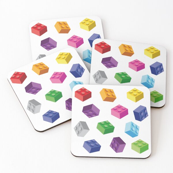 Item preview, Building Block Pattern Toy Bricks Seamless Pattern Design designed and sold by Gamify Store.