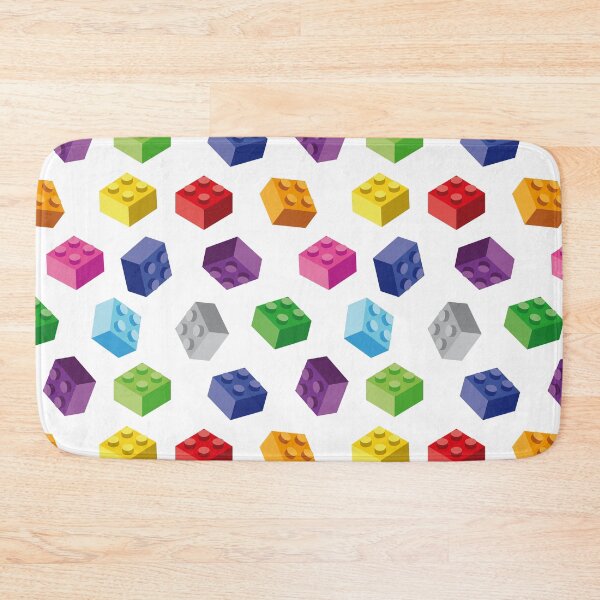 Item preview, Building Block Pattern Toy Bricks Seamless Pattern Design designed and sold by Gamify Store.