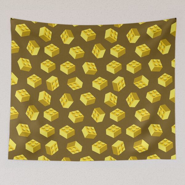 Item preview, Building Block Pattern Toy Bricks Seamless Pattern Design designed and sold by Gamify Store.