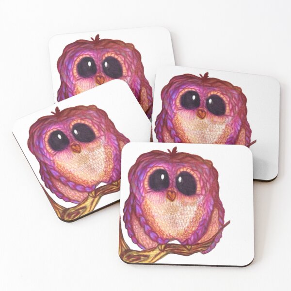 Item preview, Pink Owls  designed and sold by MyBottomShelf.