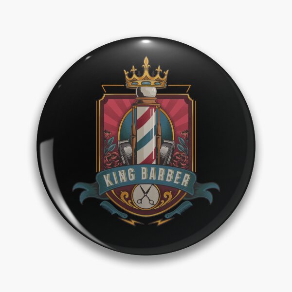 Item preview, King Barber designed and sold by Nick Studio.