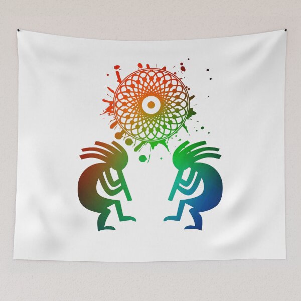Item preview, Kokopelli Native American Dream Catcher designed and sold by CreativeStrike.