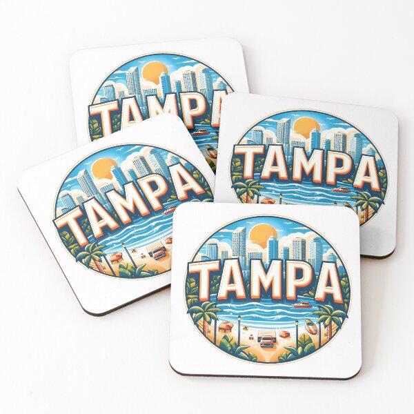 Item preview, Tampa, orlando, miami beach, fl beach designed and sold by TrueArtVibes.