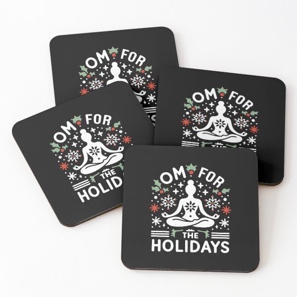 Item preview, Om for the Holidays - Christmas Yoga designed and sold by chantastical.