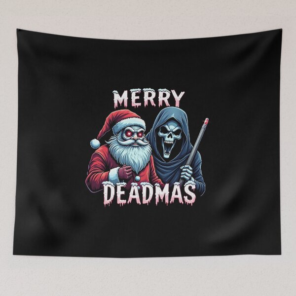 Item preview, Scary Horror Merry Christmas Santa designed and sold by HeadTurningArt.