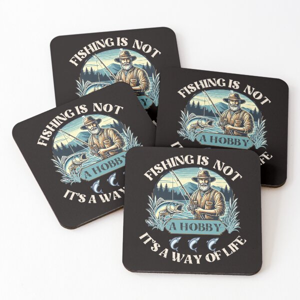 Item preview, La pesca es una forma de vida Diseño vintage designed and sold by DigitalArtByNow.