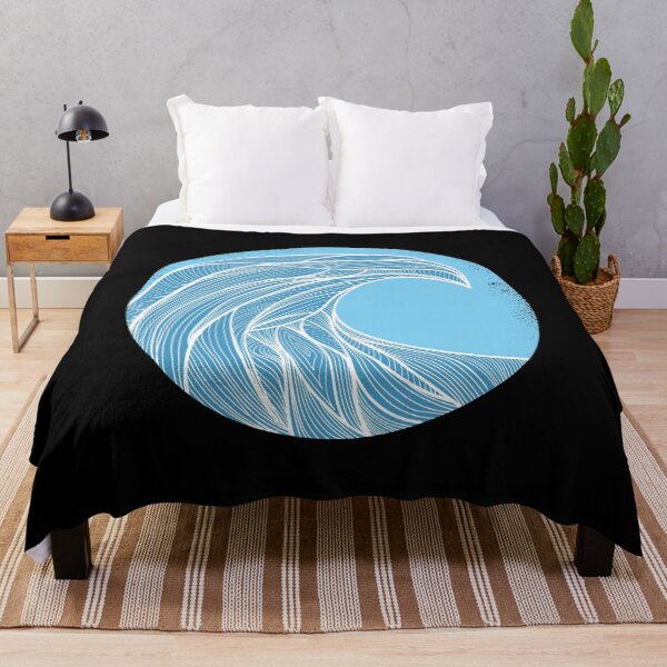 Item preview, Abstract Wave Circle | Modern Minimalist Ocean  designed and sold by TurtleDojo.