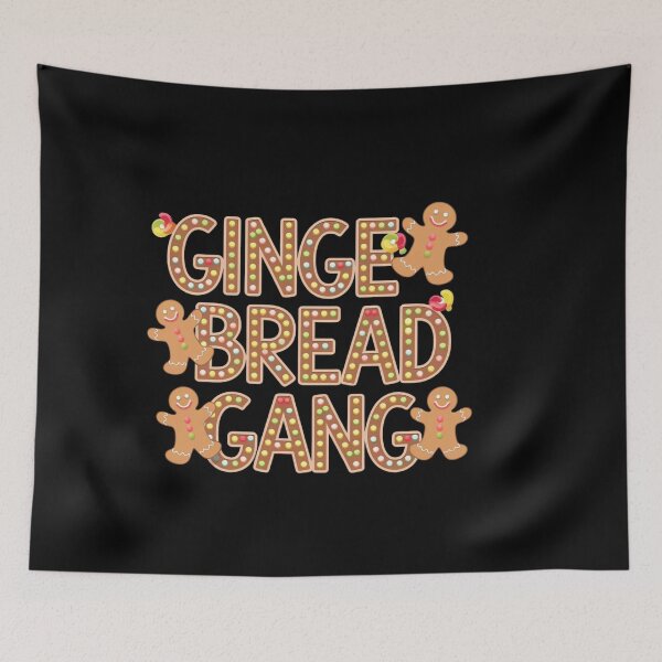 Item preview, Gingerbread Gang Holiday Cookie designed and sold by Tee Studio.