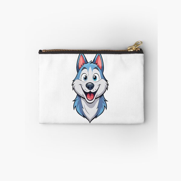 Item preview, Mischievous Grinning Husky Artwork designed and sold by iwcus.