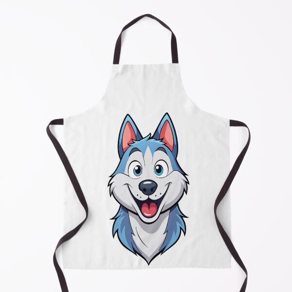 Item preview, Mischievous Grinning Husky Artwork designed and sold by iwcus.