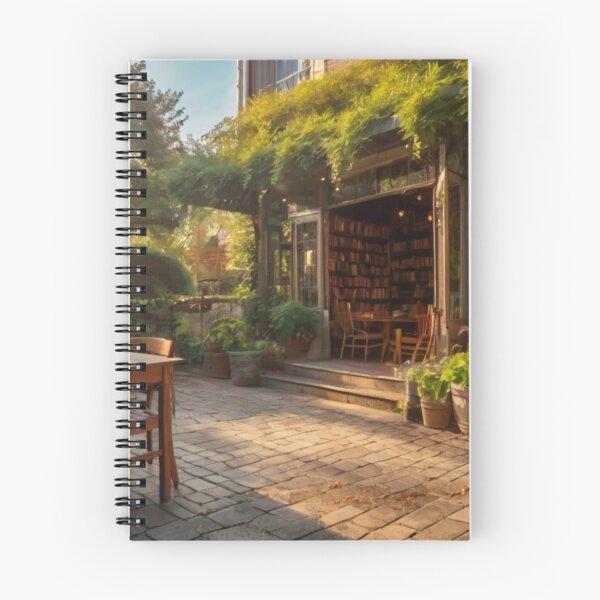Item preview, A Peaceful Hideaway in the Bookshop Garden designed and sold by BlareBlare.