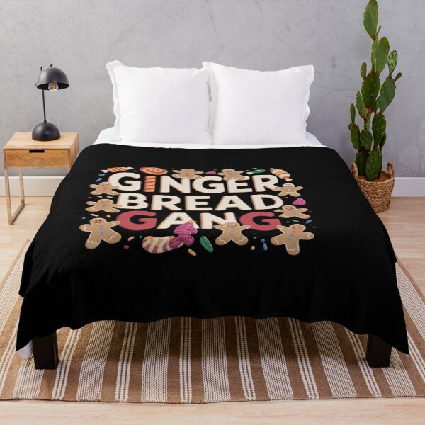 Item preview, Festive Gingerbread Gang Cookie Art designed and sold by Tee Studio.