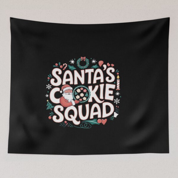 Item preview, Gingerbread Gang Festive Cookie Art designed and sold by Tee Studio.