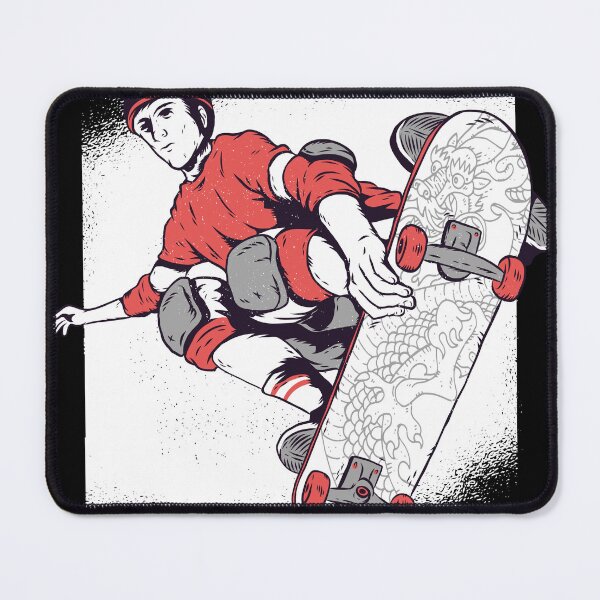 Item preview, Skater in Action | Performing Skateboard Trick with Style designed and sold by TurtleDojo.