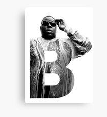Lienzo B es para Notorious BIG RIP big poppa