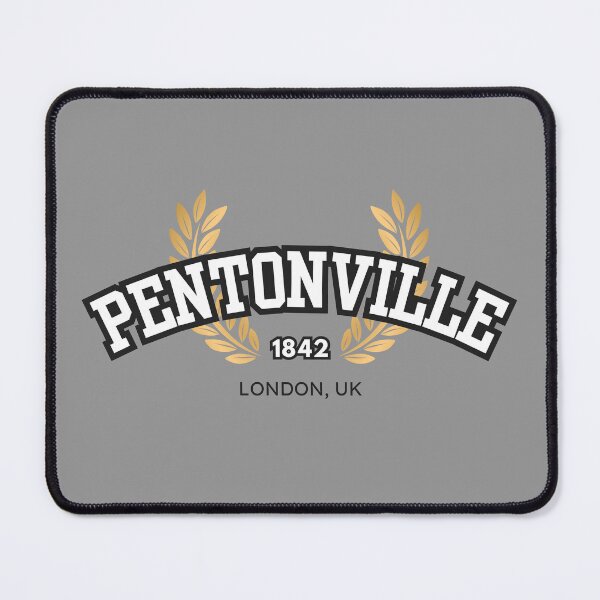 Item preview, Pentonville Prison “Varsity,” White and Black designed and sold by UNK-Fatigues.
