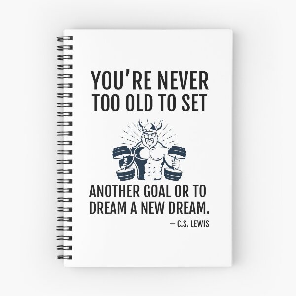 Item preview, Nunca eres demasiado viejo para volver a soñar designed and sold by EngagingLayout.