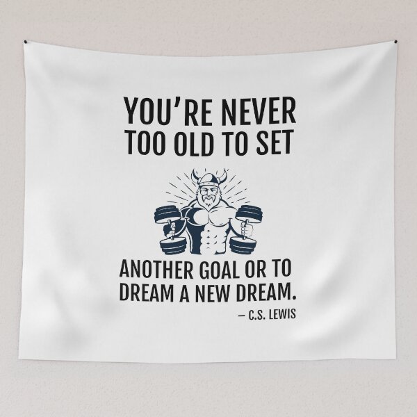 Item preview,  You’re Never Too Old To Dream Again designed and sold by EngagingLayout.