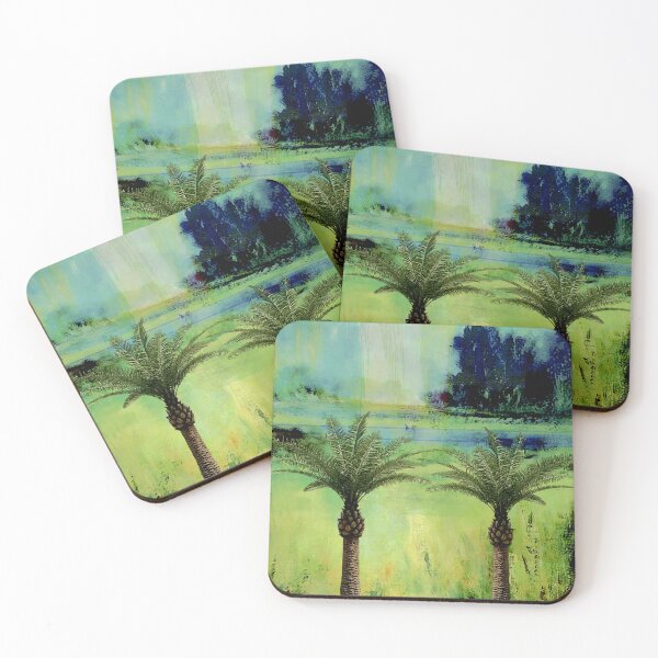 Item preview, Palm Tree Landscape designed and sold by ViaARTfactory.
