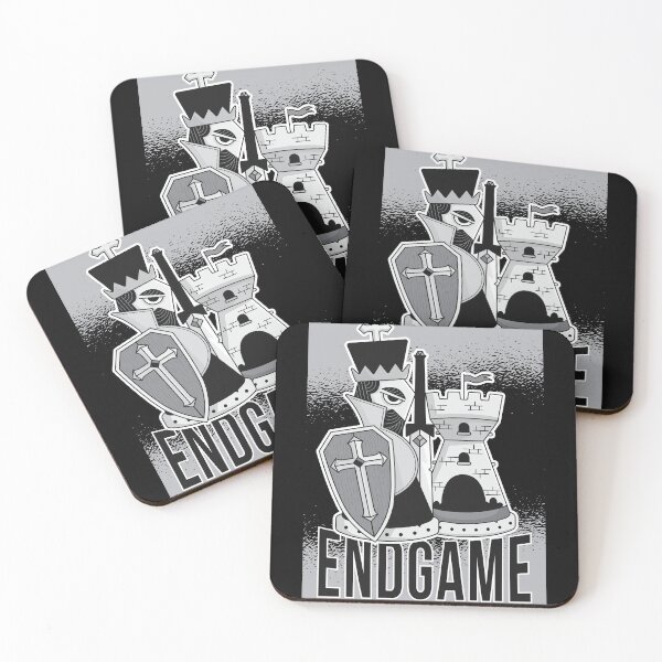 Item preview, Chess King in Action | Bold 'Endgame' with Sword and Tower Piece designed and sold by TurtleDojo.
