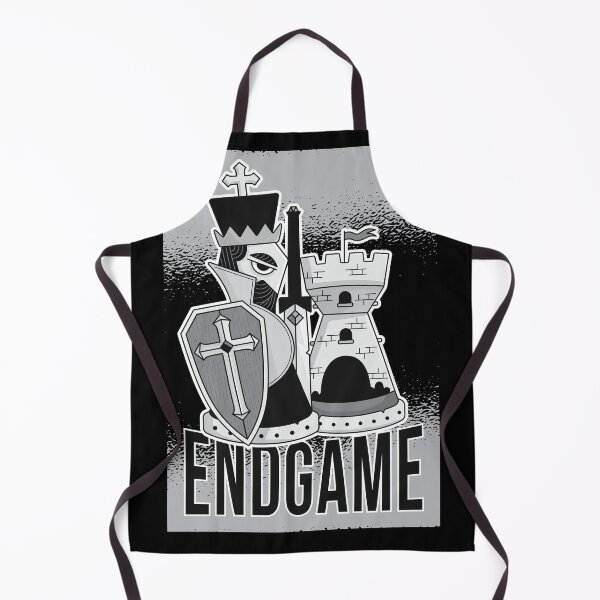 Item preview, Chess King in Action | Bold 'Endgame' with Sword and Tower Piece designed and sold by TurtleDojo.