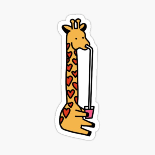 Aperçu de l'œuvre Belle girafe avec du jus créée et vendue par rayniamber.