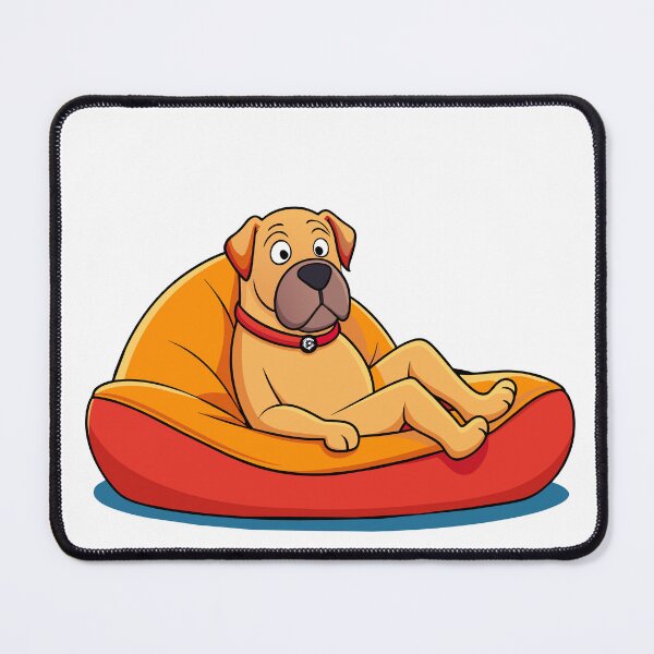 Item preview, Relaxed Mastiff on Cushion Art designed and sold by iwcus.