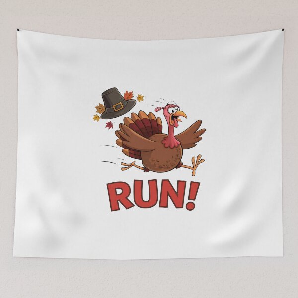 Item preview, Funny Thanksgiving Run Turkey Costume designed and sold by Adrian Kane.
