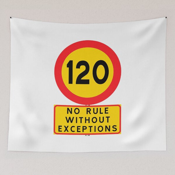 Item preview, Rules are meant to be broken? designed and sold by ALF2023.