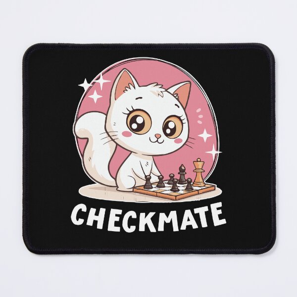 Item preview, Cute Kitty Playing Chess designed and sold by samah82.