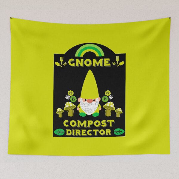 Item preview, Garden Gnome Compost Director designed and sold by happygiftideas.