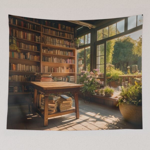Item preview, Magical Moments in the Bookshop Garden designed and sold by BlareBlare.