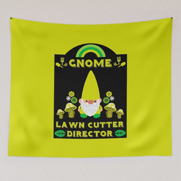 Item preview, Garden Gnome Lawn Cutter Director designed and sold by happygiftideas.