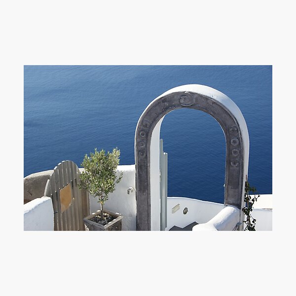 UNE PORTE SUR L'EGEE Impression photo