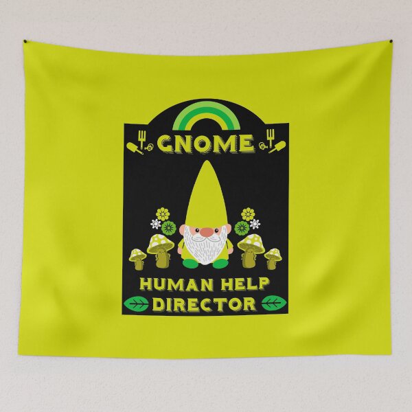 Item preview, Garden Gnome Human Help Director designed and sold by happygiftideas.