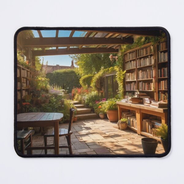 Item preview, Nature’s Harmony in the Bookshop Backyard designed and sold by BlareBlare.
