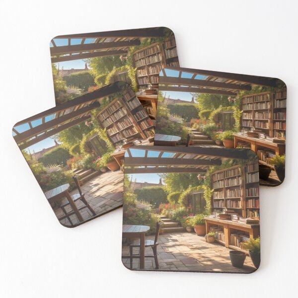 Item preview, Nature’s Harmony in the Bookshop Backyard designed and sold by BlareBlare.