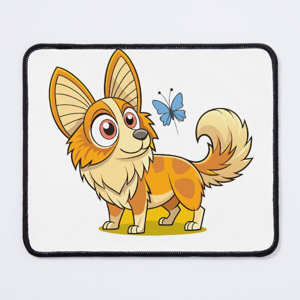 Item preview, Curious Papillon Investigating Butterfly designed and sold by iwcus.