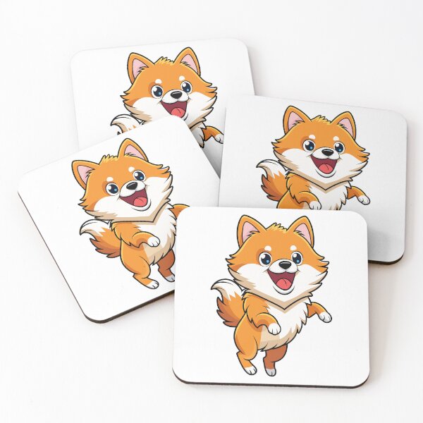 Item preview, Energetic Pomeranian Bouncing with Excitement designed and sold by iwcus.